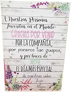 ¿Por qué utilizar carteles en la decoración de tu boda?