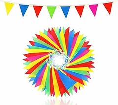 Instrucciones para colgar guirnaldas de tela en tus fiestas