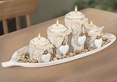Guía para combinar velas decorativas con otros elementos de la mesa