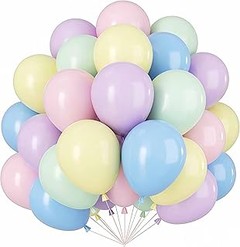 Maneras responsables de deshacerse de globos pastel