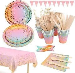Guía para escoger la vajilla desechable ideal para tu baby shower