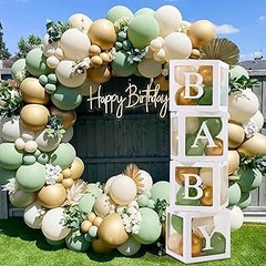 Guía para crear un hermoso arco de globos para baby shower
