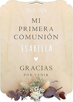 Comparativa: ¿Qué material elegir para carteles de mesas dulces?