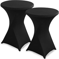 ¿Qué grosor debe tener un mantel para mesa alta en tu evento?