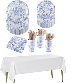 Inspírate con Ideas Creativas para Presentar Vajilla Desechable en Tu Boda