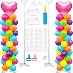 Descubre las mejores bases para columnas de globos para fiestas infantiles