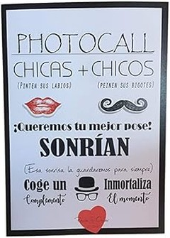 Los mejores carteles para photocall en fiestas de cumpleaños