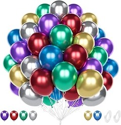Los mejores globos cromados para alegrar fiestas de cumpleaños