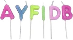 ¿Qué materiales son mejores para velas de letras?