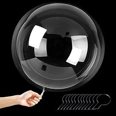 Reseñas y experiencias con globos transparentes en fiestas