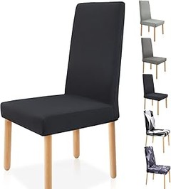 Fundas para sillas negras