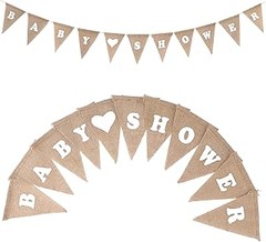 Banderines para baby shower