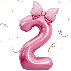Globos de números para fiestas