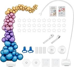 ¿Qué hacer si las bases con varillas de globos no se sostienen bien?