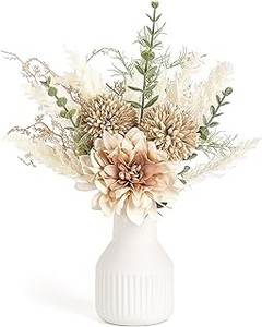 Centros de mesa con flores artificiales