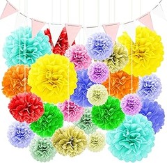 Descubre los diferentes tipos de guirnaldas de pompones para fiestas