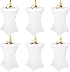 Manteles para mesas altas de fiesta
