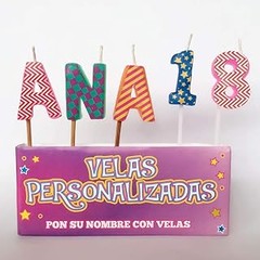 Seguridad de las velas de letras en fiestas y eventos