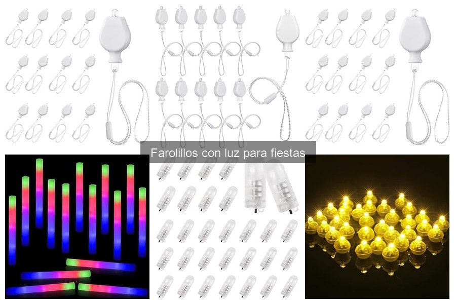 Alternativas a Farolillos con Luz Tradicional para Fiestas