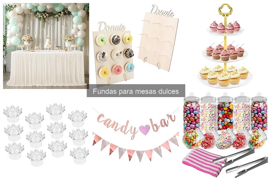Alternativas a fundas para mesas dulces: opciones creativas