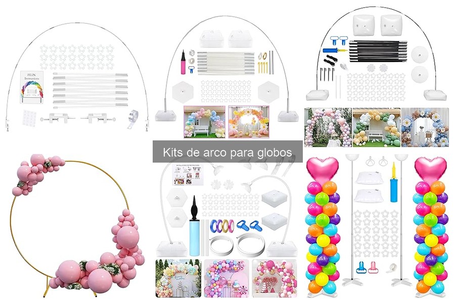 Alternativas a Kits de Arco para Globos en Fiestas