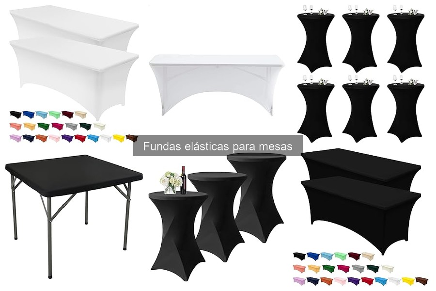Alternativas a las fundas elásticas para mesas en eventos