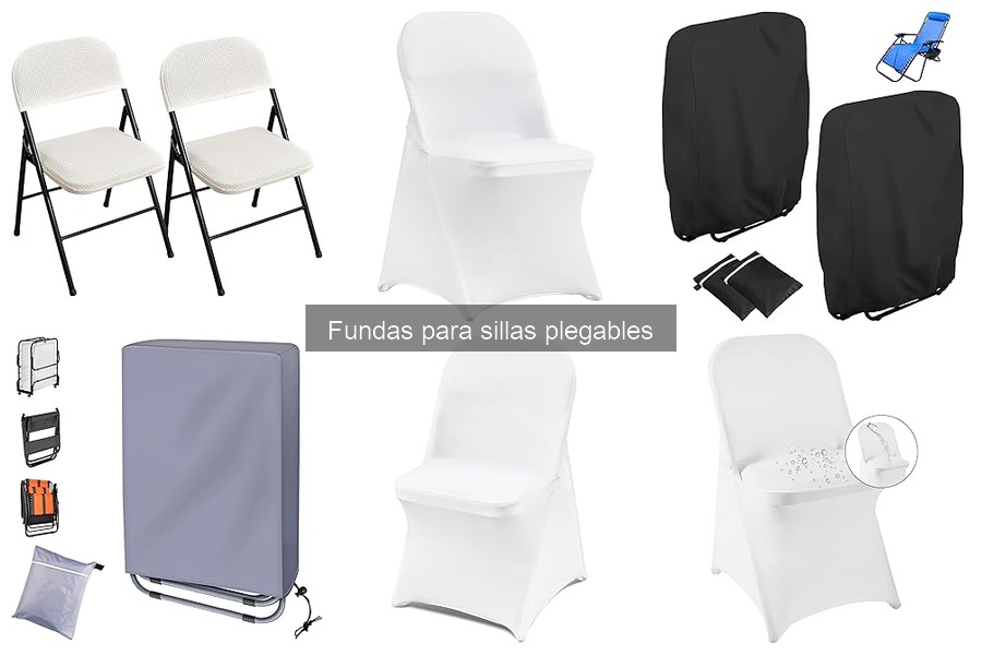 Alternativas a las fundas para sillas plegables