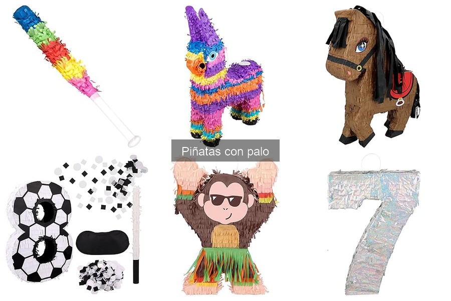 Alternativas a las piñatas con palo para fiestas divertidas