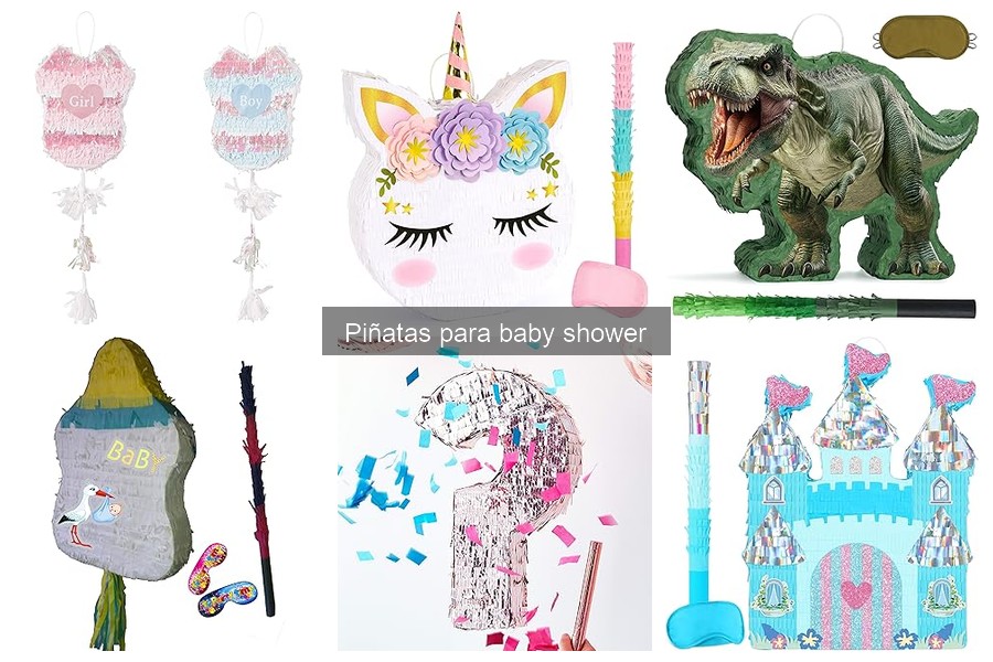 Alternativas a las piñatas en baby showers: ¡Juegos creativos!