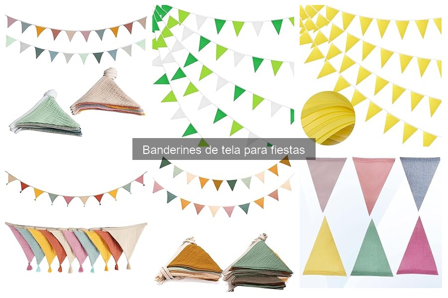 Alternativas a los Banderines de Tela para Decorar Fiestas
