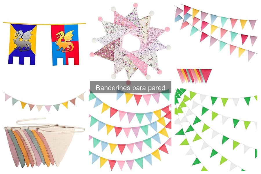 Alternativas a los Banderines para Decoración de Pared