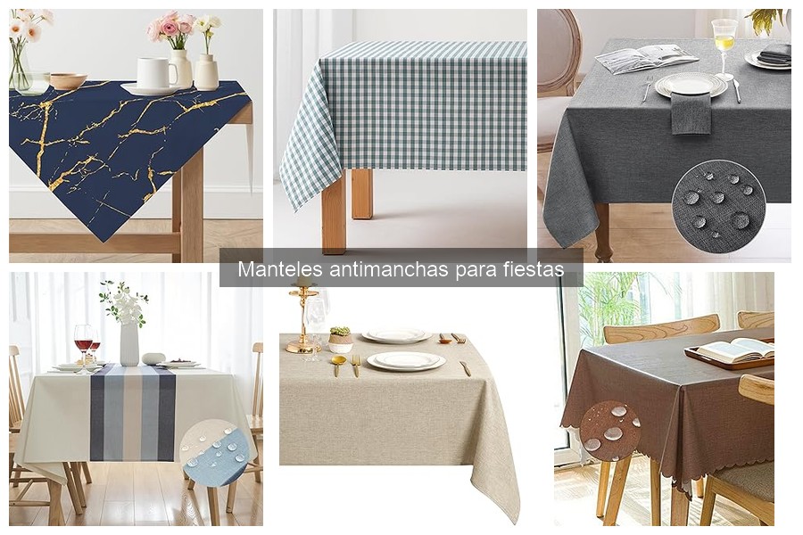 ** Alternativas a los Manteles Antimanchas para Fiestas