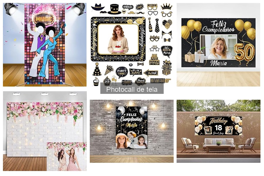 Alternativas a los Photocalls de Tela para tus Eventos