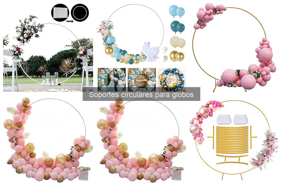 Alternativas a los Soportes Circulares para Globos en Fiestas