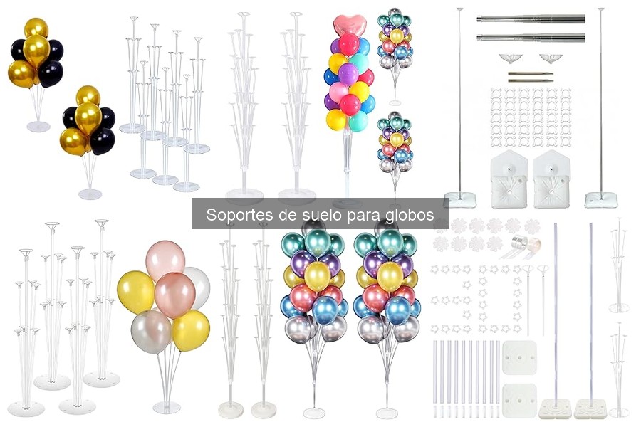 Alternativas a los Soportes de Suelo para Globos Efectivos