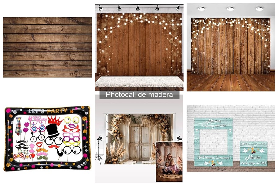 Alternativas a photocalls de madera para tus eventos