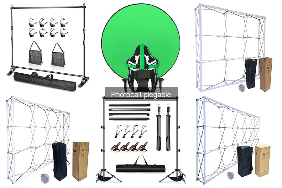 Alternativas a Photocalls Plegables para tus Eventos
