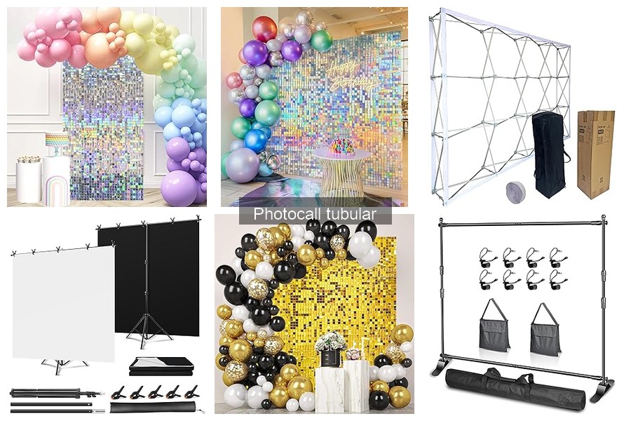 Alternativas a Photocalls Tubulares para Eventos