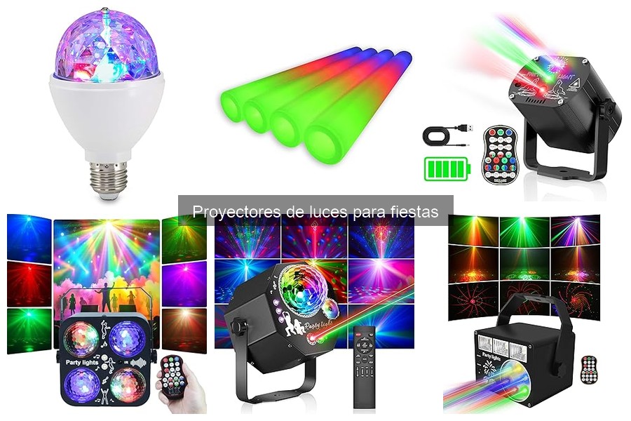 Alternativas a Proyectores de Luces para Fiestas