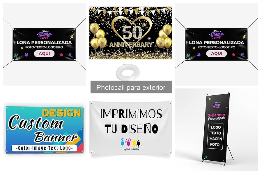 Alternativas al Photocall para Exterior: Opciones Creativas