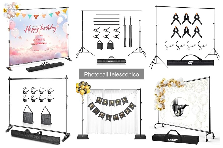 Alternativas al Photocall Telescópico para Eventos