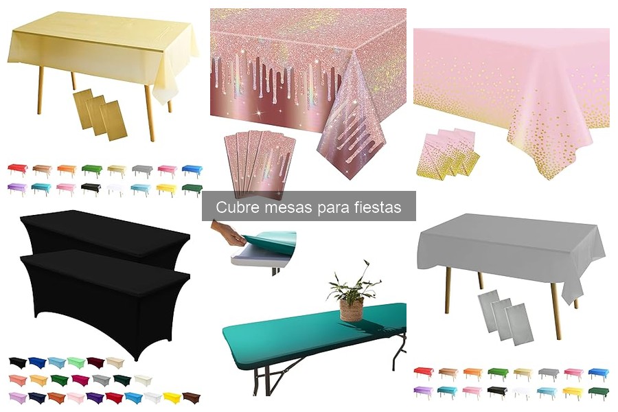 Alternativas creativas a cubre mesas tradicionales
