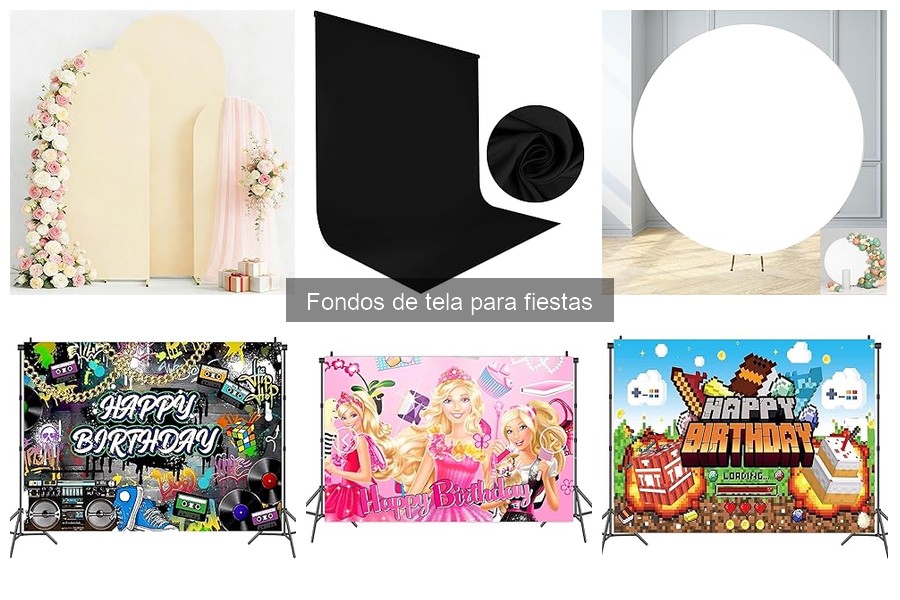Alternativas Creativas a Fondos de Tela para Fiestas
