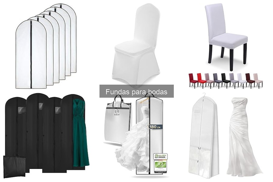 Alternativas creativas a las fundas para bodas
