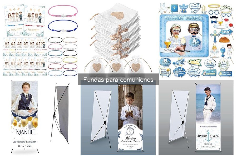 Alternativas creativas a las fundas para comuniones