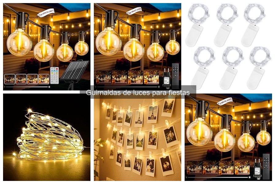 Alternativas creativas a las guirnaldas de luces para fiestas