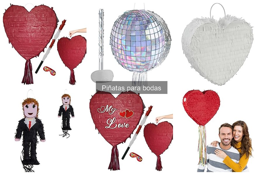 Alternativas creativas a las piñatas para bodas
