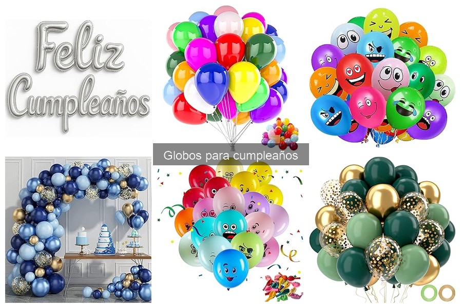 Alternativas creativas a los globos de cumpleaños