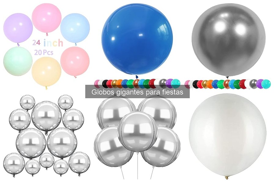 Alternativas creativas a los globos gigantes para fiestas