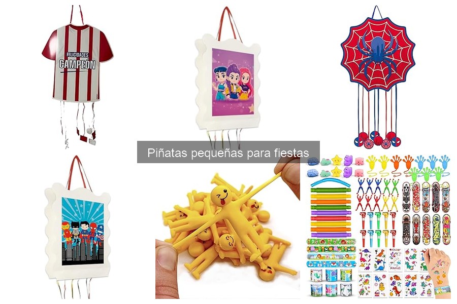 Alternativas divertidas a piñatas pequeñas para fiestas infantiles